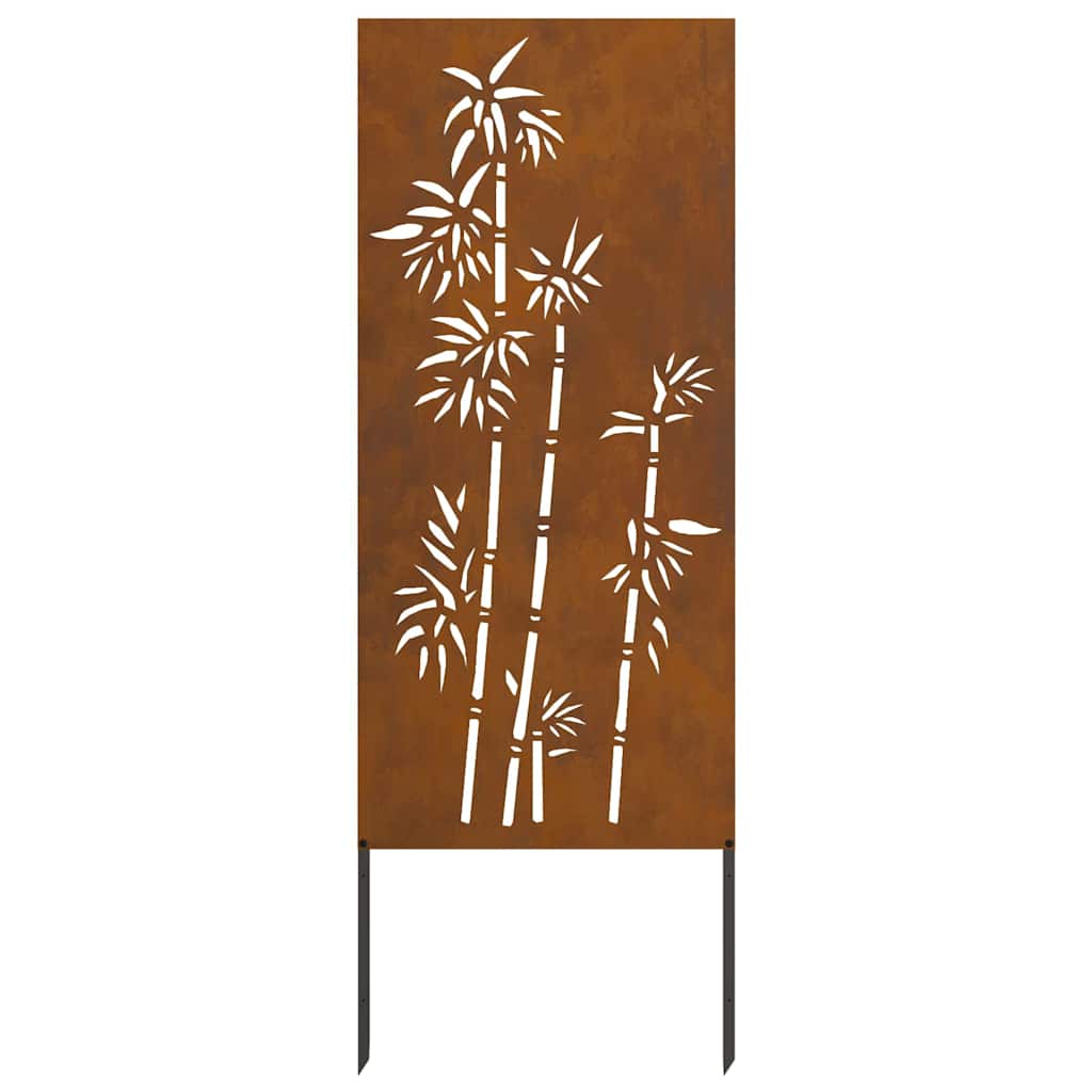 Pannello Decorativo da Giardino Ruggine 50 x 140 cm 876300
