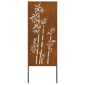 Pannello Decorativo da Giardino Ruggine 50 x 140 cm 876300