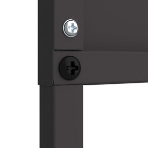 Schermo per privacy in giardino Floreale Nero 50 x 140 cm 876308