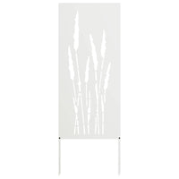 Schermo per privacy in giardino Floreale Bianco 50 x 140 cm 876309