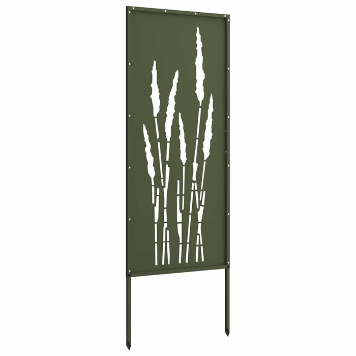 Schermo per privacy in giardino Oliver verde 50 x 140 cm 876311