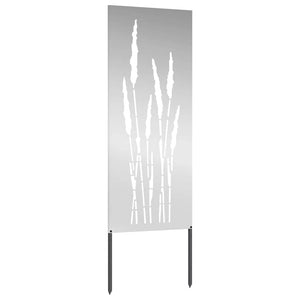 Schermo per privacy in giardino Floreale Argento 50 x 140 cm 876313