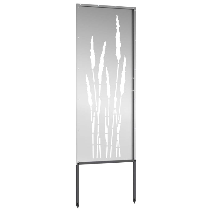 Schermo per privacy in giardino Floreale Argento 50 x 140 cm 876313