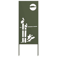 Schermo per privacy in giardino Oliver verde 50 x 140 cm 876318