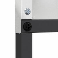 Schermo per privacy in giardino Traforo Argento 50 x 140 cm 876319