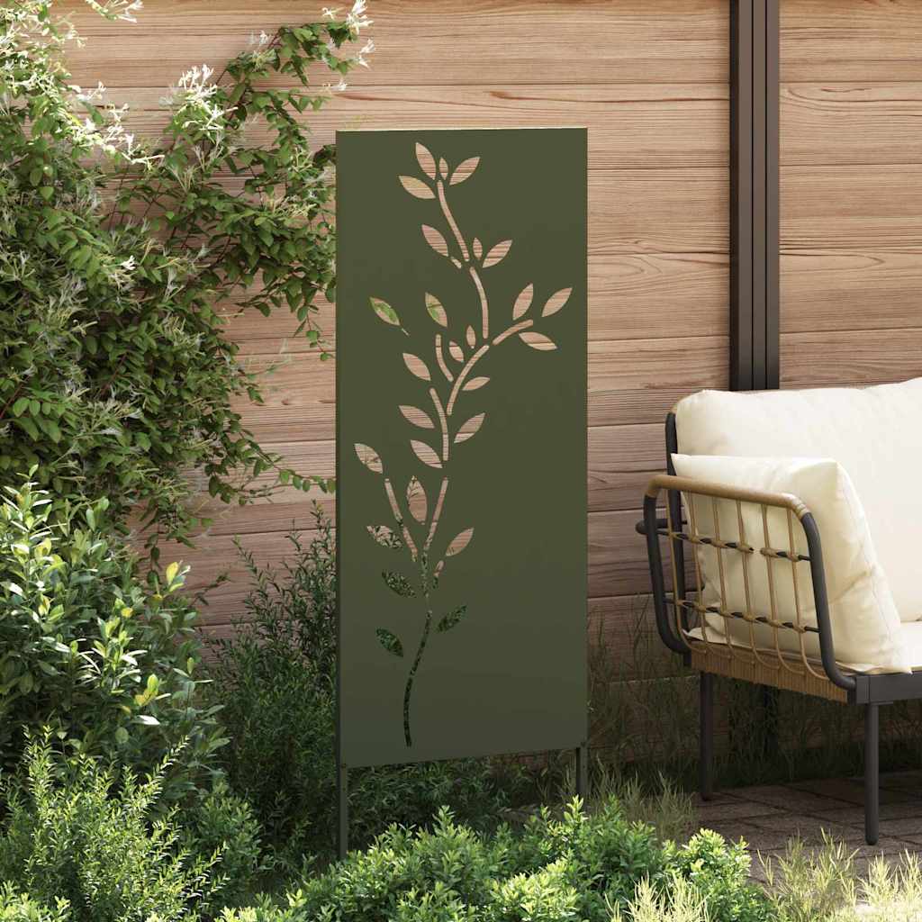 Pannello Decorativo da Giardino Oliver verde 50 x 140 cm 876325