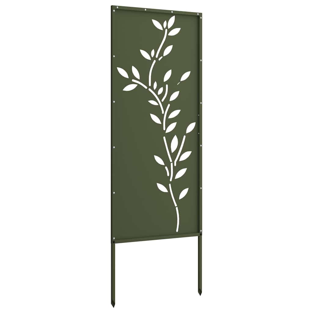 Pannello Decorativo da Giardino Oliver verde 50 x 140 cm 876325