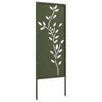 Pannello Decorativo da Giardino Oliver verde 50 x 140 cm 876325