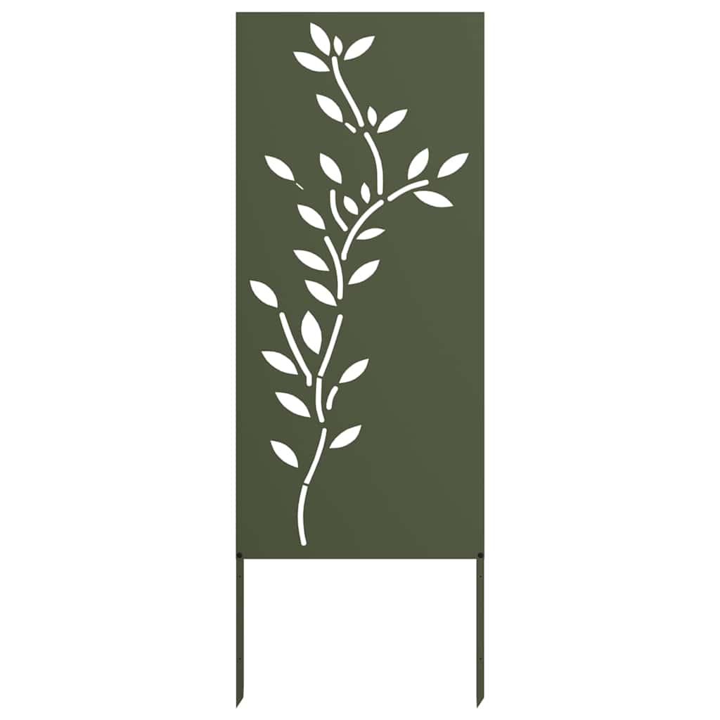 Pannello Decorativo da Giardino Oliver verde 50 x 140 cm 876325