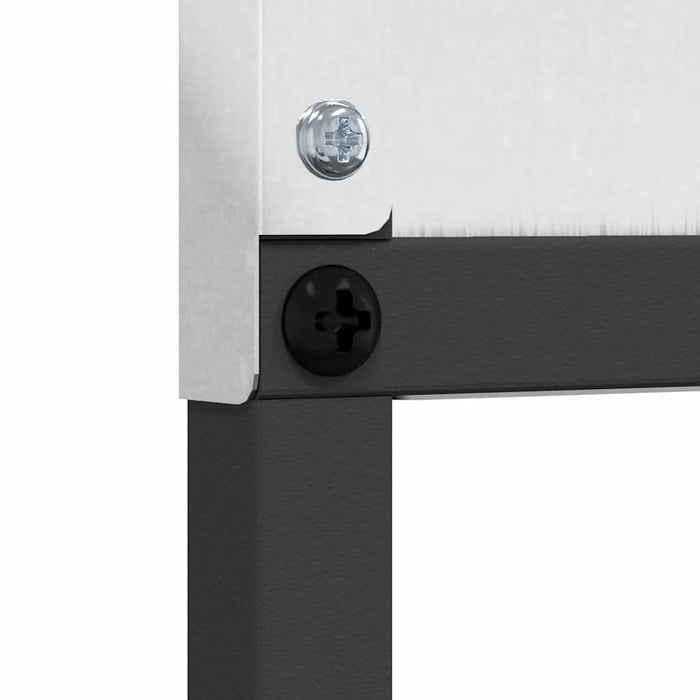 vidaXL Pannello Decorativo da Giardino Argento 50 x 140 cm