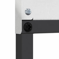 Schermo per privacy in giardino Floreale Argento 50 x 140 cm 876326