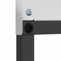 Pannello Decorativo da Giardino Argento 50 x 140 cm 876327