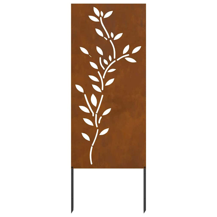Pannello Decorativo da Giardino Ruggine 50 x 140 cm 876328