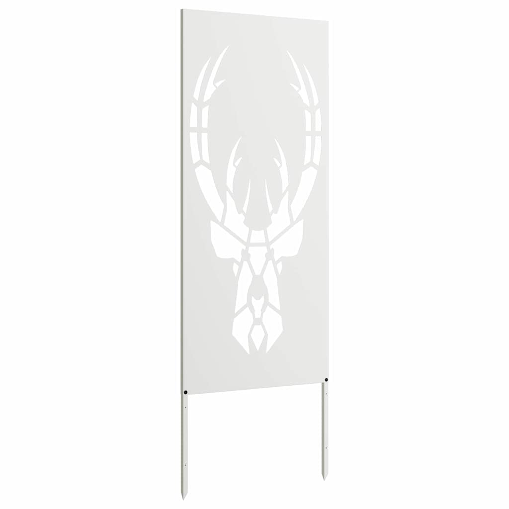 vidaXL Schermo per privacy in giardino Bianco 50 x 140 cm