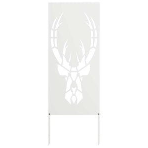 vidaXL Schermo per privacy in giardino Bianco 50 x 140 cm