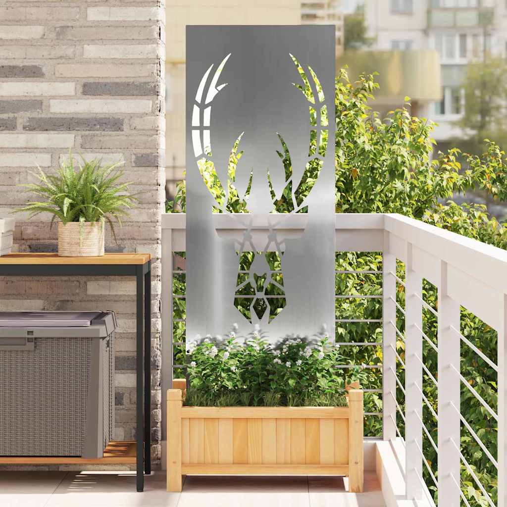 Schermo per privacy in giardino Argento 50 x 140 cm 876334