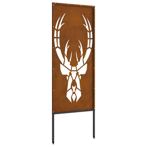 Pannello Decorativo da Giardino Ruggine 50 x 140 cm 876335