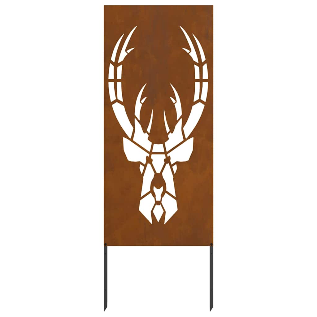 Pannello Decorativo da Giardino Ruggine 50 x 140 cm 876335