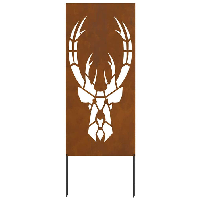 Pannello Decorativo da Giardino Ruggine 50 x 140 cm 876335