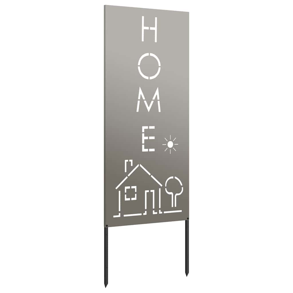 Pannello Decorativo da Giardino Ruggine 50 x 140 cm 876342