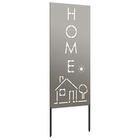 Pannello Decorativo da Giardino Ruggine 50 x 140 cm 876342