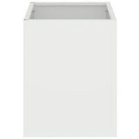 vidaXL Vaso da giardino Bianco 32 x 32 x 40 cm