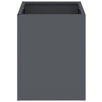 Vaso da giardino Antracite Acciaio laminato a freddo 876345