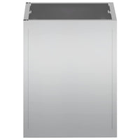 Vaso da giardino Argento Acciaio zincato 876348