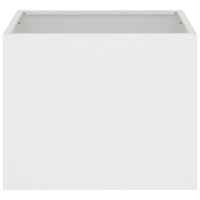 Vaso da giardino Bianco 50 x 32 x 40 cm 876351