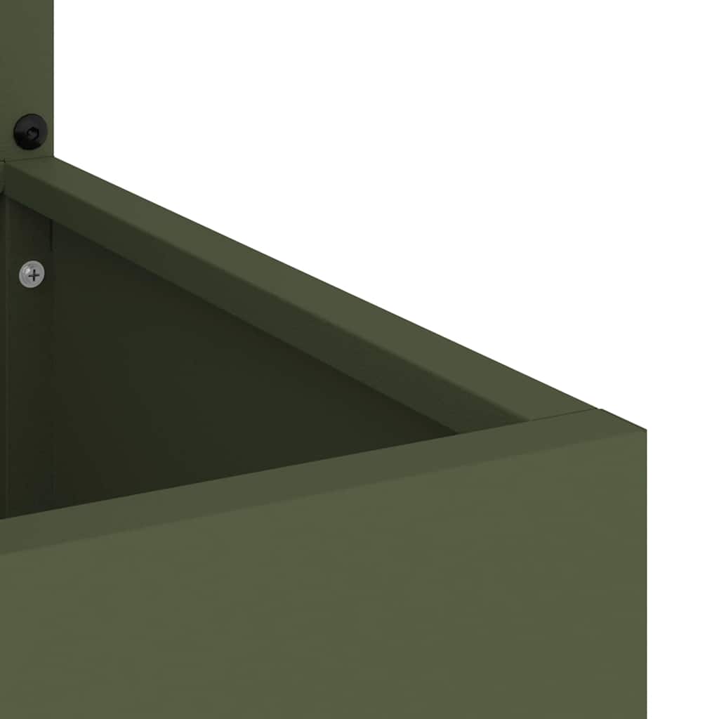 Schermo per privacy in giardino Oliver verde 32 x 140 cm 876360