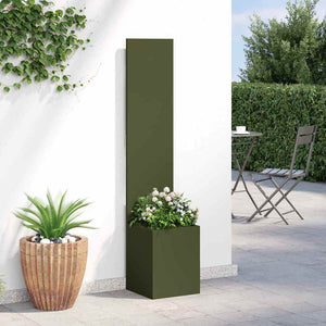 Schermo per privacy in giardino Oliver verde 32 x 140 cm 876374