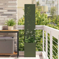 Schermo per privacy in giardino Oliver verde 32 x 140 cm 876381