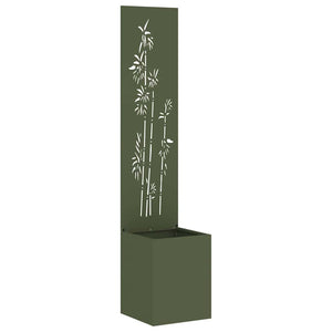 Schermo per privacy in giardino Oliver verde 32 x 140 cm 876381