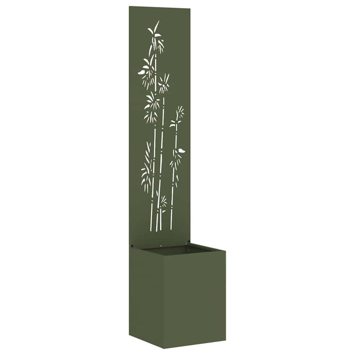 Schermo per privacy in giardino Oliver verde 32 x 140 cm 876381