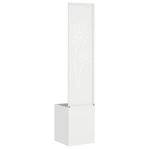 Schermo per privacy in giardino Traforo Bianco 32 x 140 cm 876386