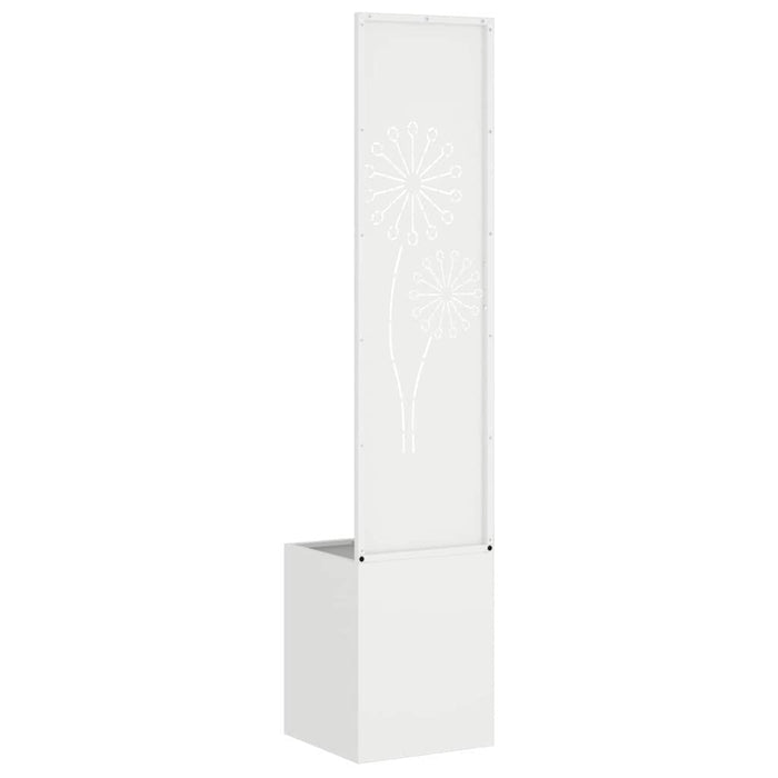 Schermo per privacy in giardino Traforo Bianco 32 x 140 cm 876386