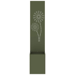 Schermo per privacy in giardino Oliver verde 32 x 140 cm 876388