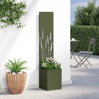 Schermo per privacy in giardino Oliver verde 32 x 140 cm 876395