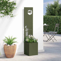 Schermo per privacy in giardino Oliver verde 32 x 140 cm 876402
