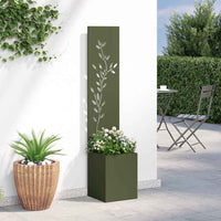 Schermo per privacy in giardino Oliver verde 32 x 140 cm 876409