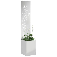 Schermo per privacy in giardino Floreale Argento 32 x 140 cm 876411