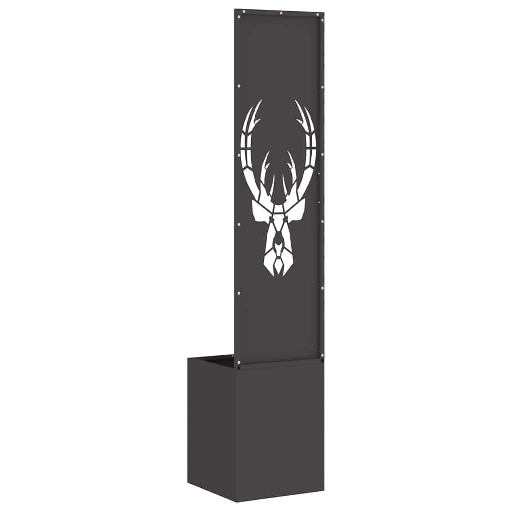 Schermo per privacy in giardino Stampa animale Nero 32 x 140 cm 876413