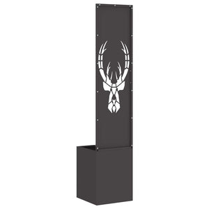 Schermo per privacy in giardino Stampa animale Nero 32 x 140 cm 876413