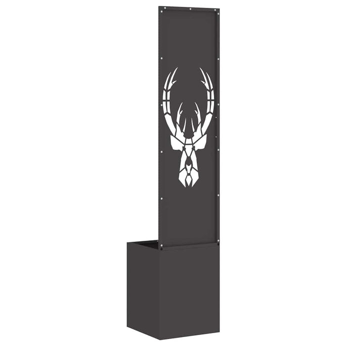 Schermo per privacy in giardino Stampa animale Nero 32 x 140 cm 876413