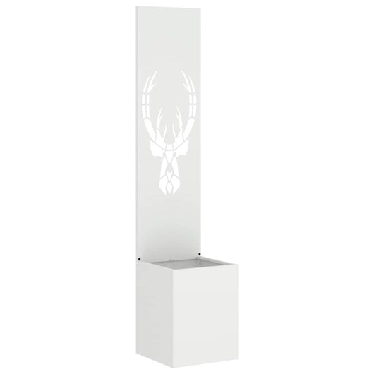 Schermo per privacy in giardino Bianco 32 x 140 cm 876414