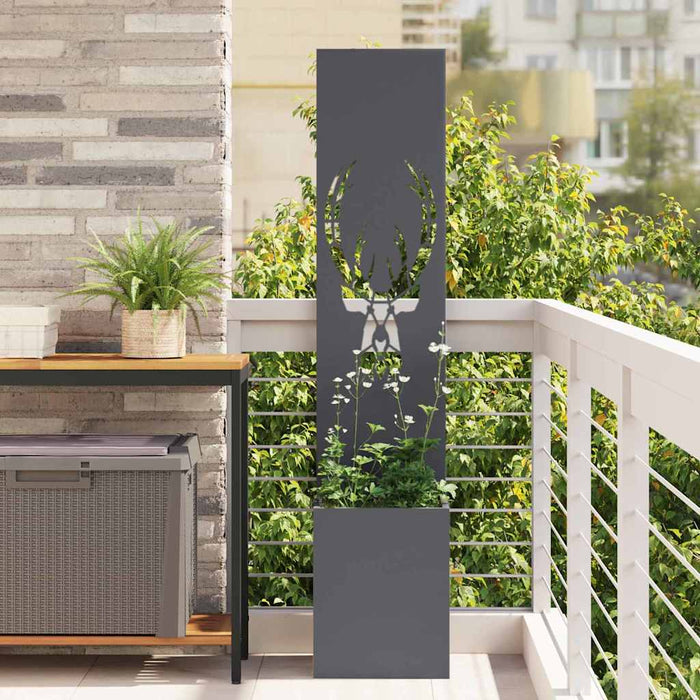 Schermo per privacy in giardino Antracite 32 x 140 cm 876415