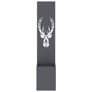 Schermo per privacy in giardino Antracite 32 x 140 cm 876415