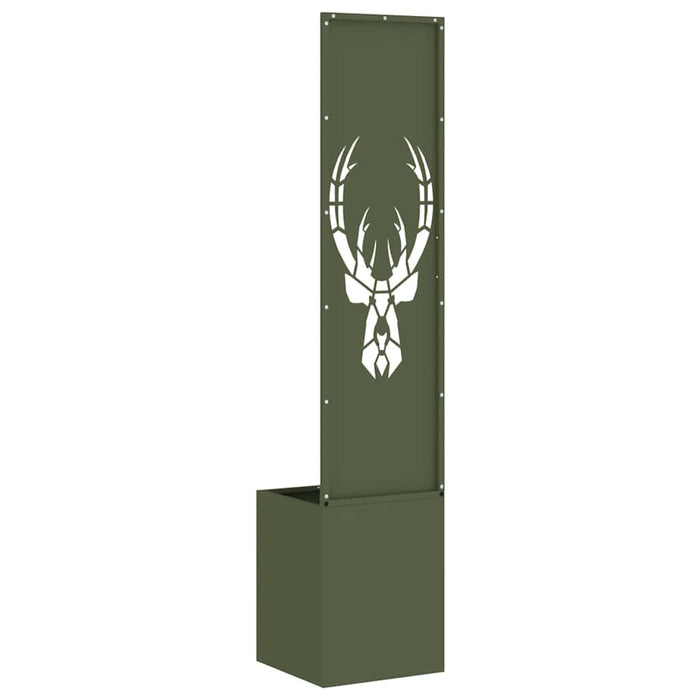 Schermo per privacy in giardino Oliver verde 32 x 140 cm 876416