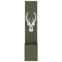 vidaXL Schermo per privacy in giardino Oliver verde 32 x 140 cm