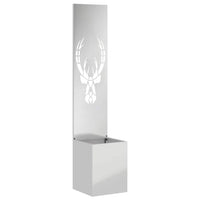 Schermo per privacy in giardino Argento 32 x 140 cm 876418